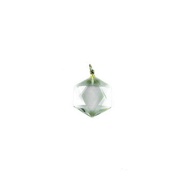 clear quartz star pendant